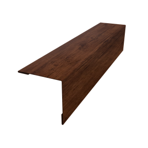 Планка завершающая 50х50 жалюзи Milan 0,45 Print Premium Cherry Wood Fresh TwinColor (3м)