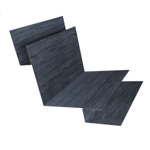Угол внутренний сложный 90 град. 0,45 Print Premium Grey Wood TwinColor (3м)