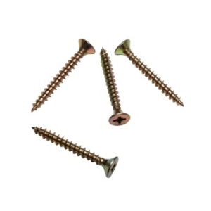 Саморез Rizzel Pz 6,0х80 (200шт) шлиц Pz2 желтый цинк (короб)