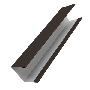 Крышка жалюзи Milan Slim 0,5 Satin Matt TX RR 32 темно-коричневый (2,5м)