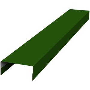 Крышка 30х15 жалюзи Texas 0,45 PE RAL 6002 лиственно-зеленый (2,5м)