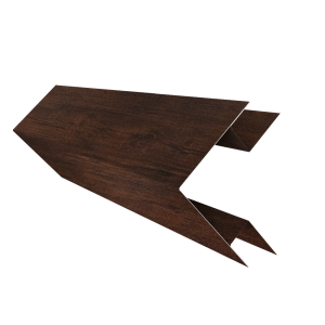 Угол внешний сложный 75х75 0,45 Print-Double Premium Cherry Wood Dark F (2м)