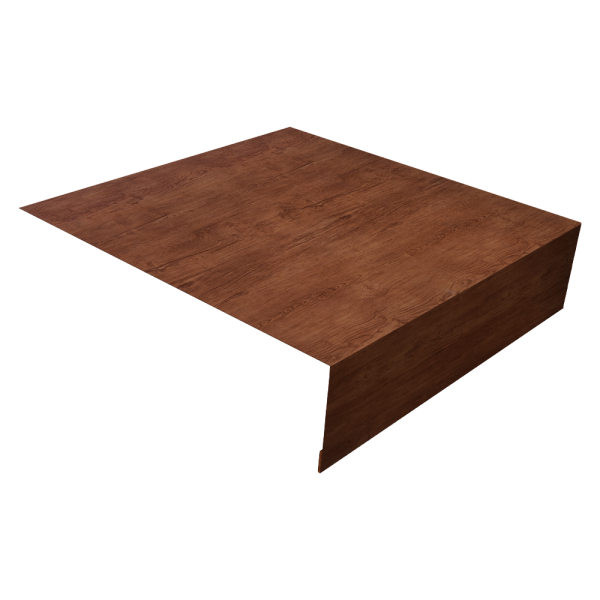 Планка околооконная простая 200х50 0,45 Print Premium Rowan Wood Intense FTC (3м)