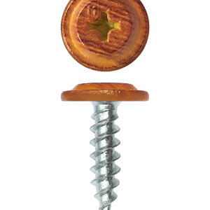 Саморез ПШ Daxmer Pro 4,2х19 (500шт) шлиц PH2, орех