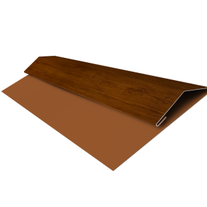 Планка стартово-финишная Экобрус Grand Line 0,45 Print Premium Golden Wood Intense FTC (2м)