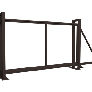 Ворота откатные Colority Zinc 2,03x3,5 RR 32