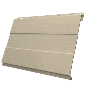 Софит Вертикаль 0,2 prof Grand line 0,45 Print Elite с пленкой Milky Wood TwinColor