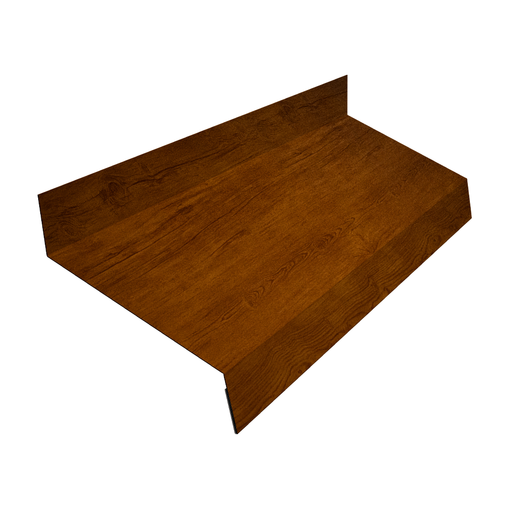 Отлив простой 70 0,45 Print-Double Premium Golden Wood Intense F (3м)