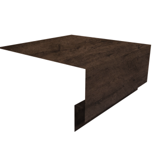 Планка околооконная сложная Блок-Хаус new Grand Line 200х75х27 0,45 Print-Double Elite Antique Wood (2м)