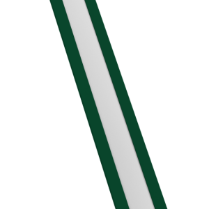 Крепежная планка жалюзи Milan, Milan Slim, Tokyo 0,45 Drap RAL 6005 зеленый мох (2,5м)