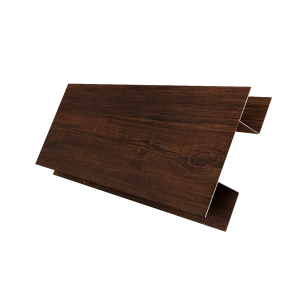 Планка H-образная Блок-Хаус new Grand Line 0,45 Print-Double Premium Cherry Wood Dark F (2м)