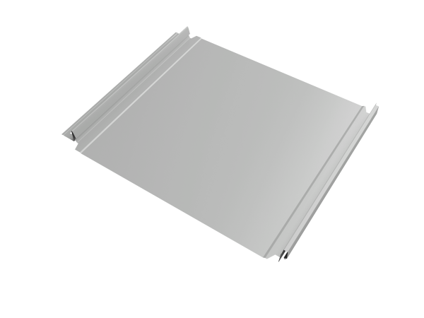 Кликфальц Double Pro Grand Line 0,45 Drap TX с пленкой на замках RAL 7047 телегрей 4