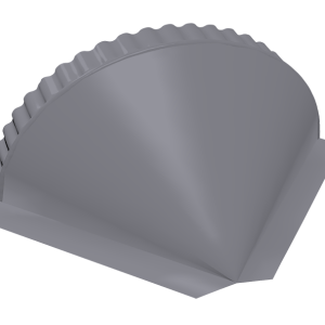 Заглушка малая конусная 0,5 Satin RAL 7004 сигнальный серый