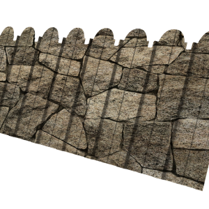 Профнастил C10A фигурный 0,45 Print Elite King Stone TwinColor
