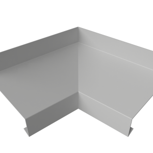 Угол отлива внутренний 50 0,45 Drap TX с пленкой RAL 7047 телегрей 4