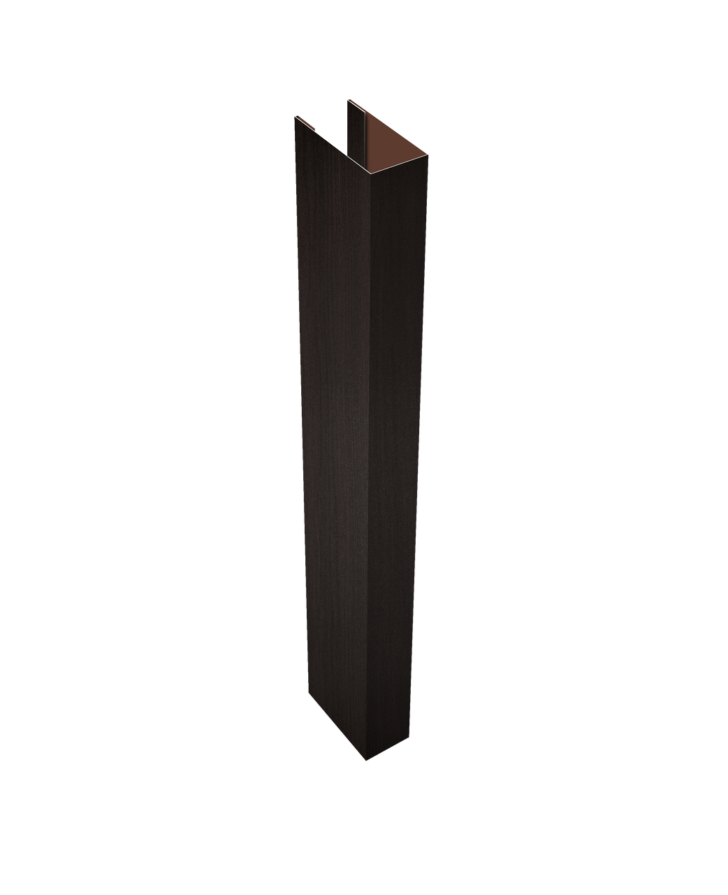 Стойка Texas для калиток и ворот 0,45 Print Elite Coffee Wood TwinColor (2,5м)