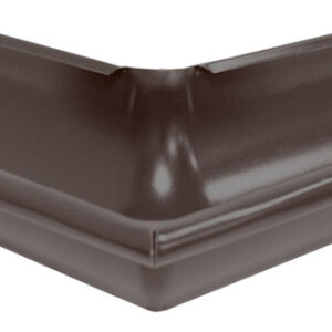 Угол желоба внешний 90 гр 150 мм Мatt RAL 8017