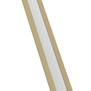 Крепежная планка жалюзи Milan, Milan Slim, Tokyo 0,45 PE RAL 1014 слоновая кость (1,8м)