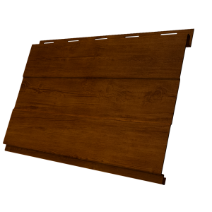 Софит Вертикаль 0,2 prof Grand line 0,45 Print-Double Premium с пленкой Golden Wood Intense F