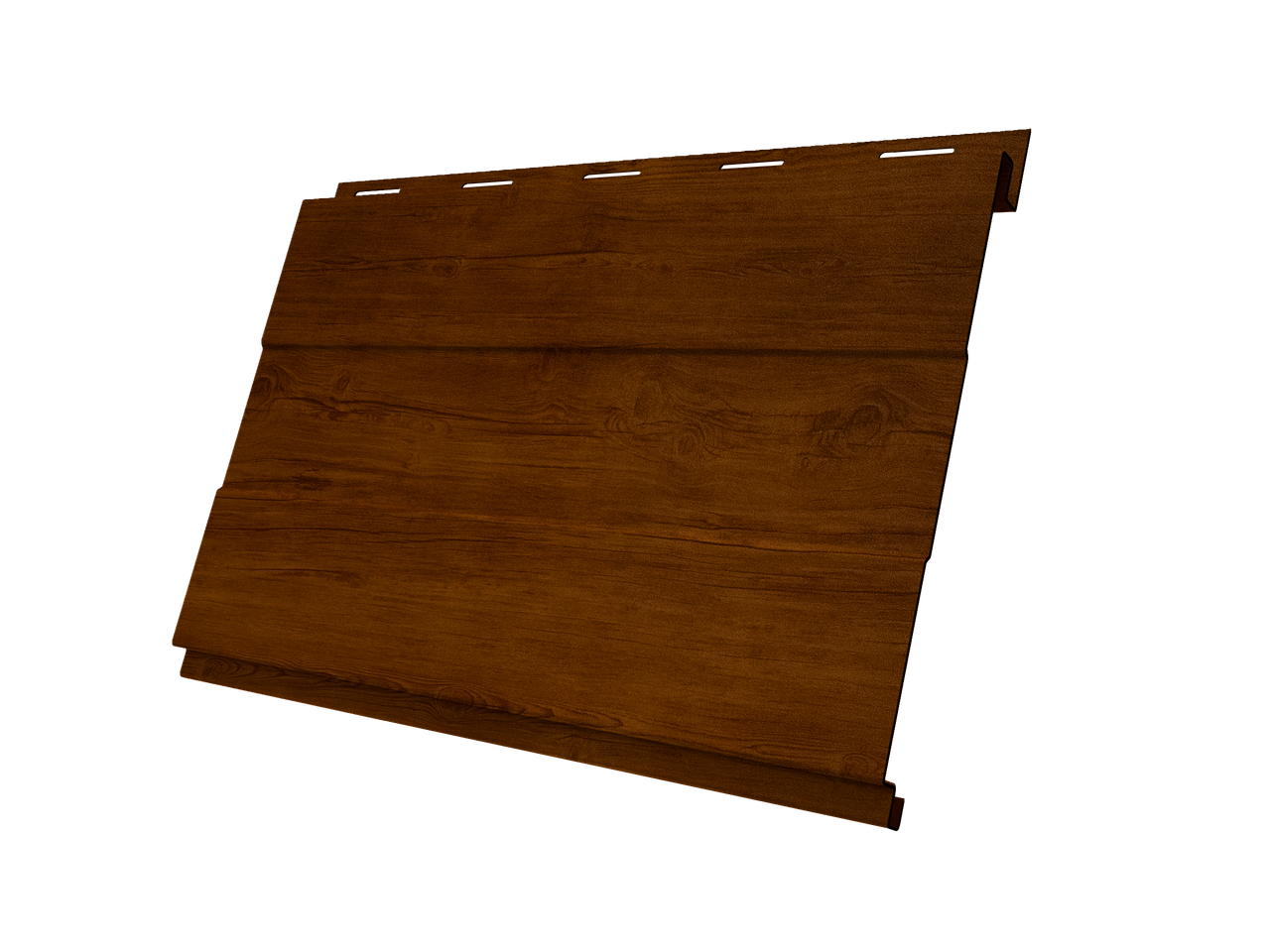 Софит Вертикаль 0,2 prof Grand line 0,45 Print-Double Premium с пленкой Golden Wood Intense F