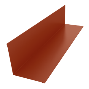 Угол внутренний 110х110 0,5 Velur X RAL 8004 терракота (3м)