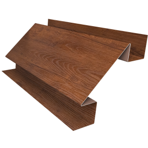 Угол внутренний сложный 75мм 0,45 Print Premium Golden Wood Fresh TwinColor (3м)