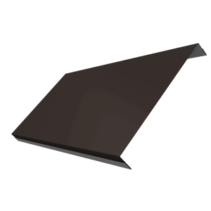 Ламель обратная 200 забора жалюзи Texas 0,5 Satin Matt TX RR 32 темно-коричневый