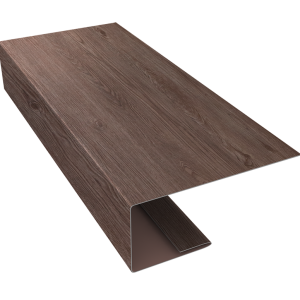 J-Профиль 18мм 0,45 Print Elite White Wood TwinColor (2м)