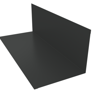 Планка примыкания 130х160мм 0,5 Drap TX RAL 7016 антрацитово-серый (2м)