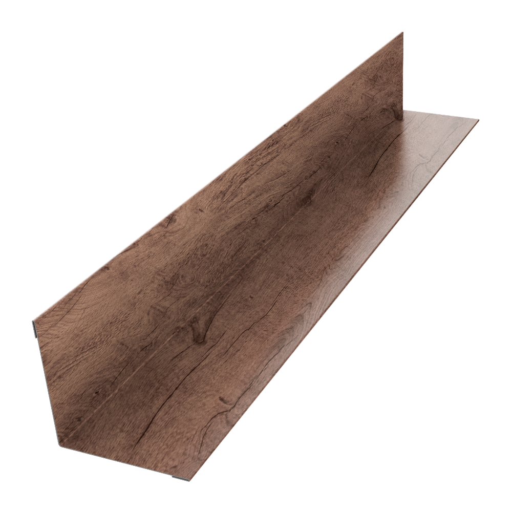 Угол внутренний 40х40 0,45 Print Premium Almond Wood Fresh (2м)