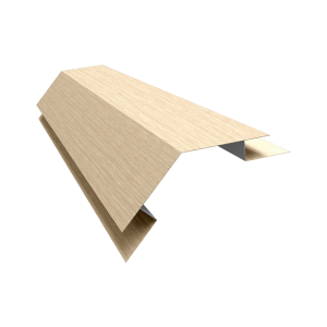 Планка угла внешнего сложного 135 градусов Экобрус Grand Line 0,45 Print Elite Milky Wood TwinColor (3м)