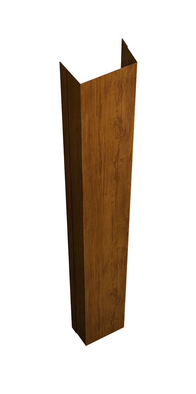 Крепежная планка нижняя Texas 0,45 Print-double Elite Golden Wood (2м)