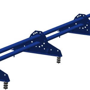 Снегозадержатель NEW трубчатый Grand Line RAL 5002 3м