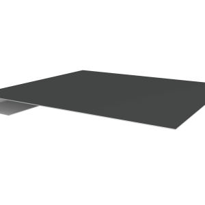 Планка завершающая 0,5 Drap RAL 7016 антрацитово-серый (3м)