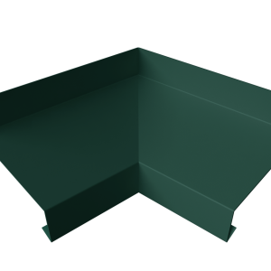 Угол отлива внутренний 50 0,45 PE-Double с пленкой RAL 6005 зеленый мох