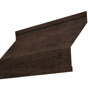 Ламель забора жалюзи Milan new 0,45 Print-Double Premium с пленкой Antique Wood