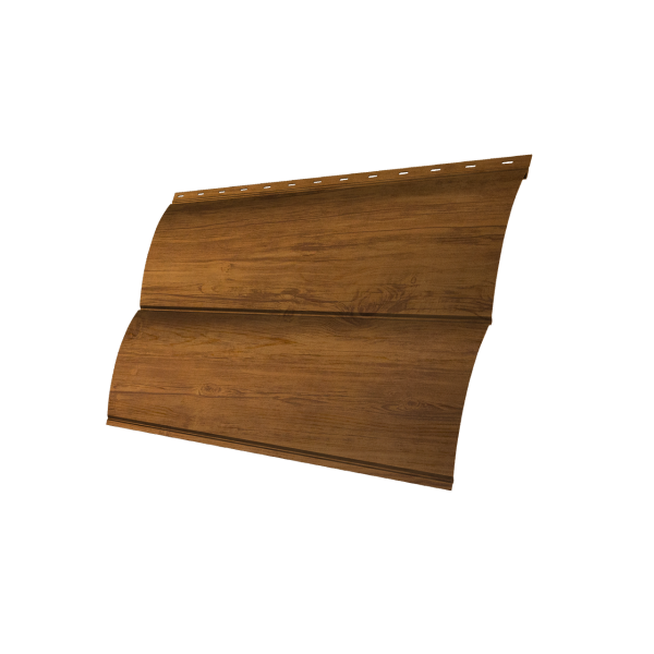 Блок-хаус new Grand Line 0,45 Print Elite с пленкой Golden Wood TwinColor