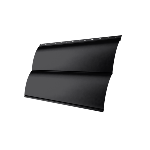 Блок-хаус new 0,5 Satin Matt TX с пленкой RAL 9005 черный