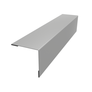 Планка завершающая 50х50 жалюзи Milan 0,45 Drap TX RAL 7047 телегрей 4 (2,5м)