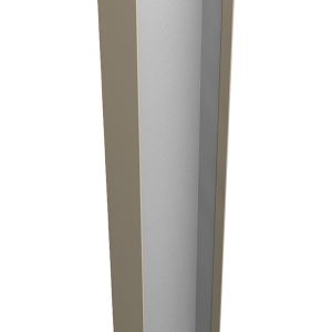 Крепежная планка верхняя Texas 0,5 Satin RAL 1015 светлая слоновая кость (1,8м)