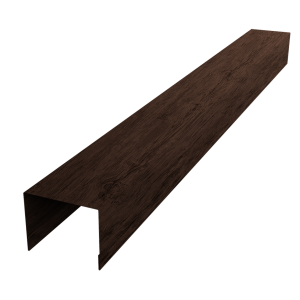 Крышка для забора жалюзи Palermo 0,45 Print-Double Premium Antique Wood (2м)