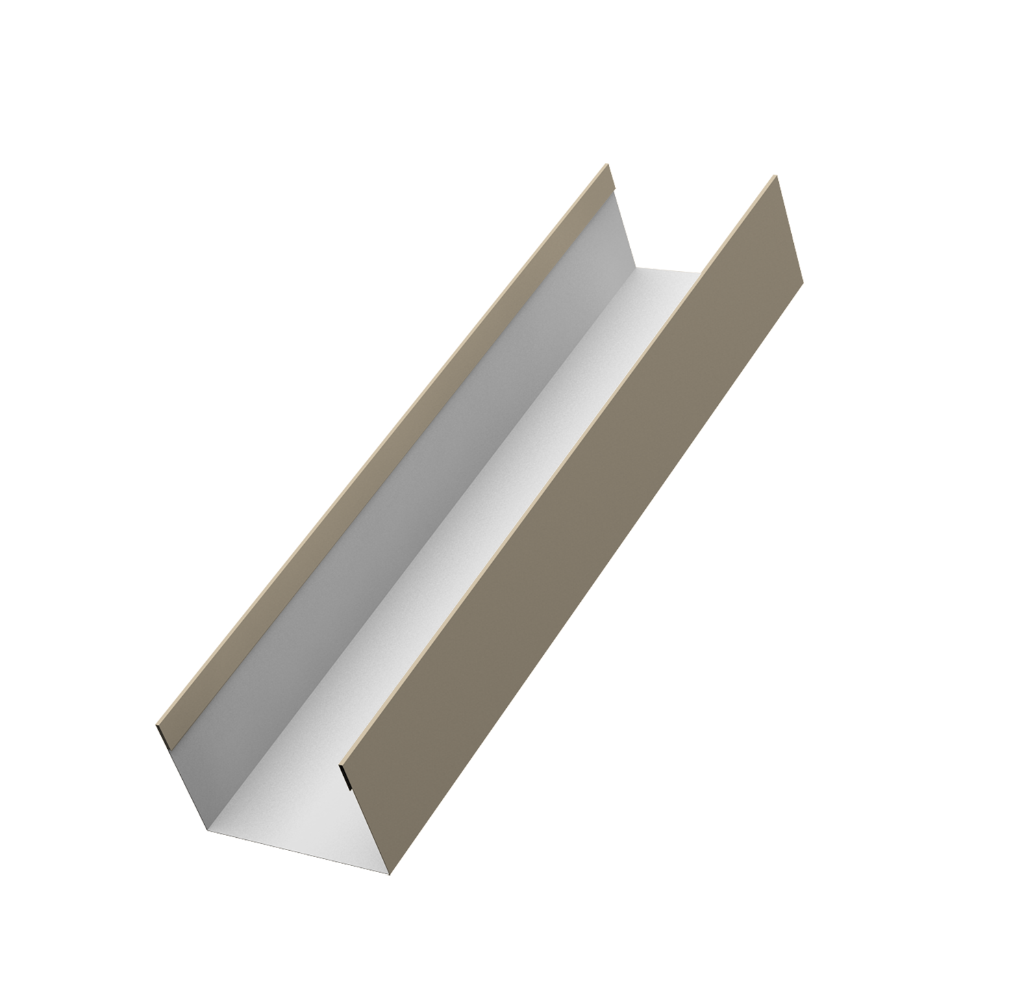 Стойка жалюзи Milan,Tokyo 0,45 PE RAL 1015 светлая слоновая кость (2м)