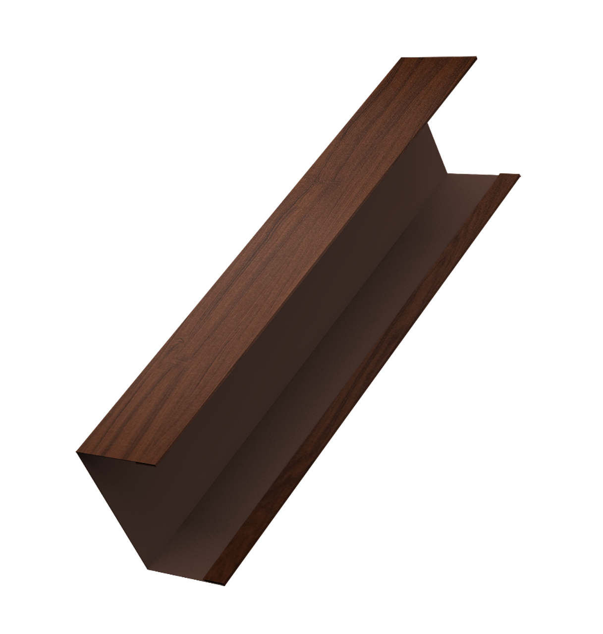 Крышка жалюзи Milan,Tokyo 0,45 Print Elite Choco Wood TwinColor (2,5м)