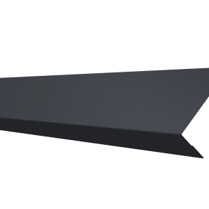 Ламель обратная 50 забора жалюзи Texas 0,5 Satin с пленкой RAL 7024 мокрый асфальт