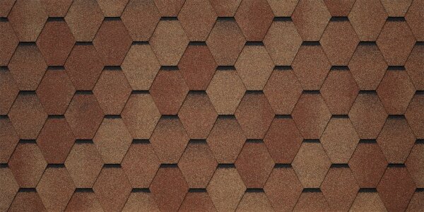 Черепица гибкая Tegola Unica Veneto terracotta 206 (терракотта)