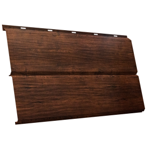ЭкоБрус new 3D 0,45 Print Premium с пленкой Cherry Wood Dark FTC