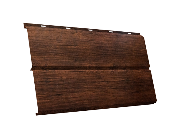 ЭкоБрус new 3D 0,45 Print Premium с пленкой Cherry Wood Dark FTC