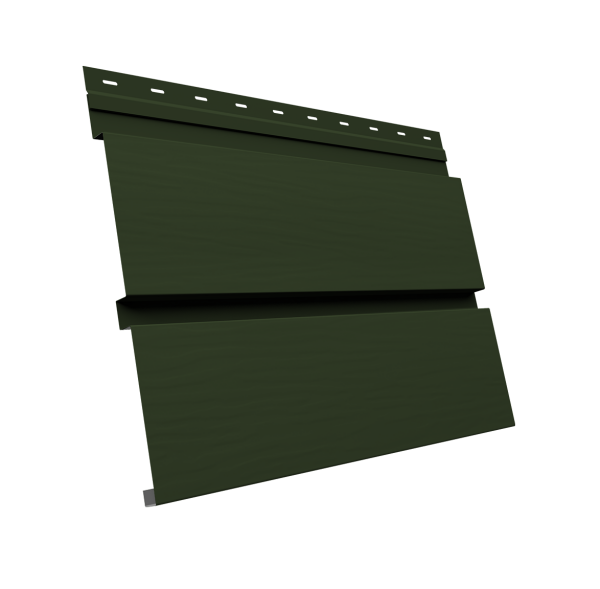 Квадро брус 3D 0,5 Satin Matt TX с пленкой RAL 6020 хромовая зелень