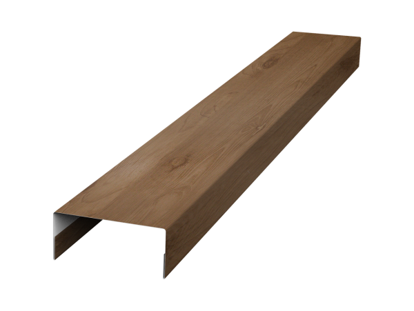 Крышка 30х15 жалюзи Texas 0,45 Print Premium Pine Wood Fresh (2м)