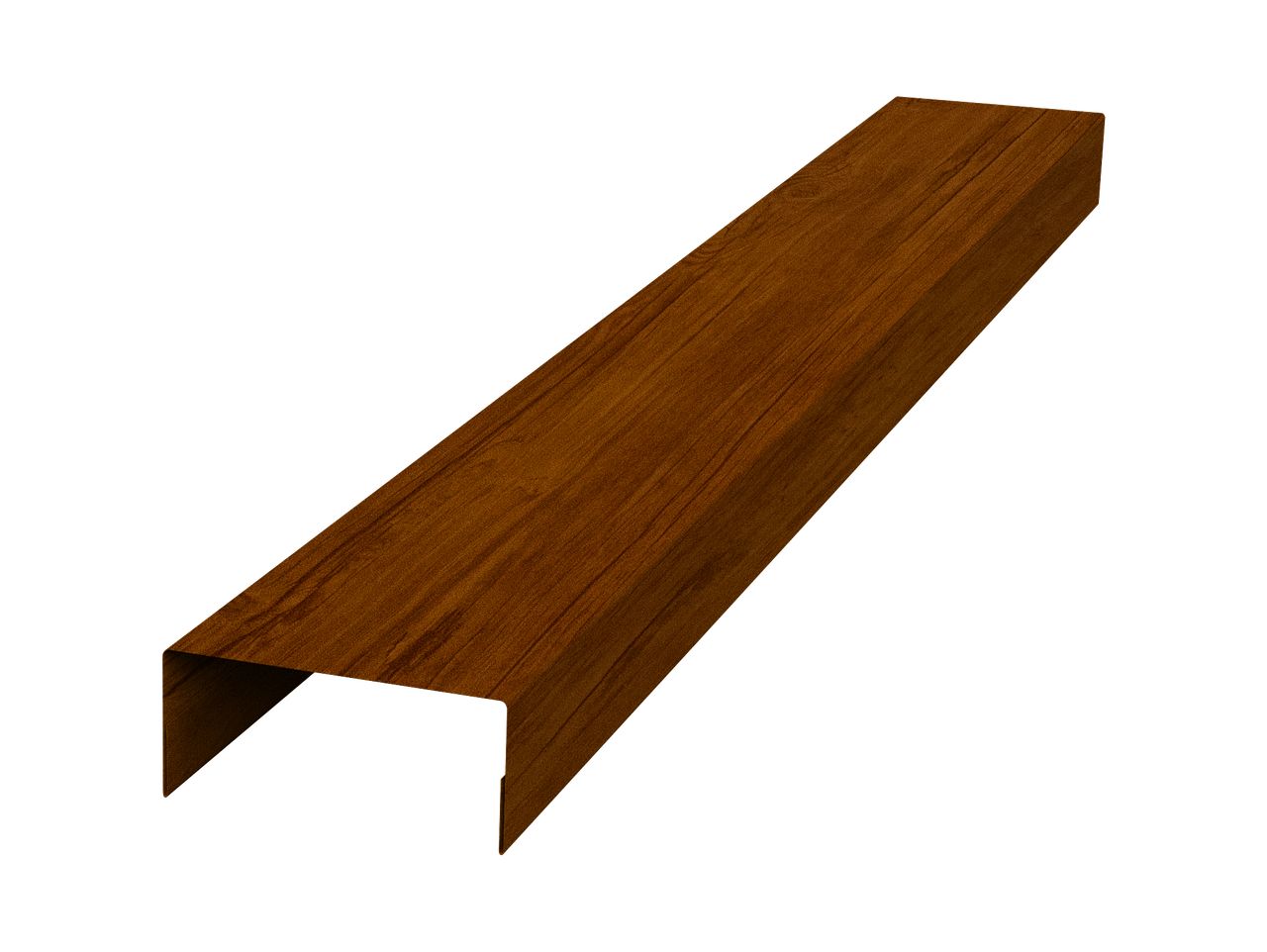 Крышка 30х15 жалюзи Texas 0,45 Print-double Premium Golden Wood Intense F (2,5м)